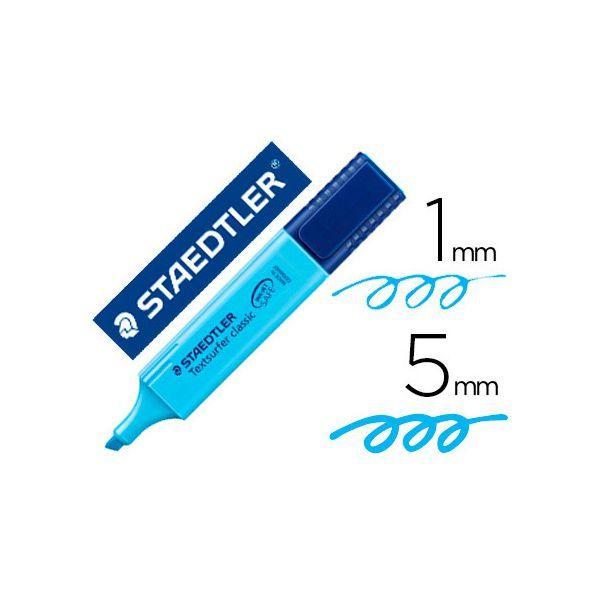 Marcador Fluorescente STAEDTLER Textsurfer Classic 364 (Polipropileno - Azul) — miniatura 2