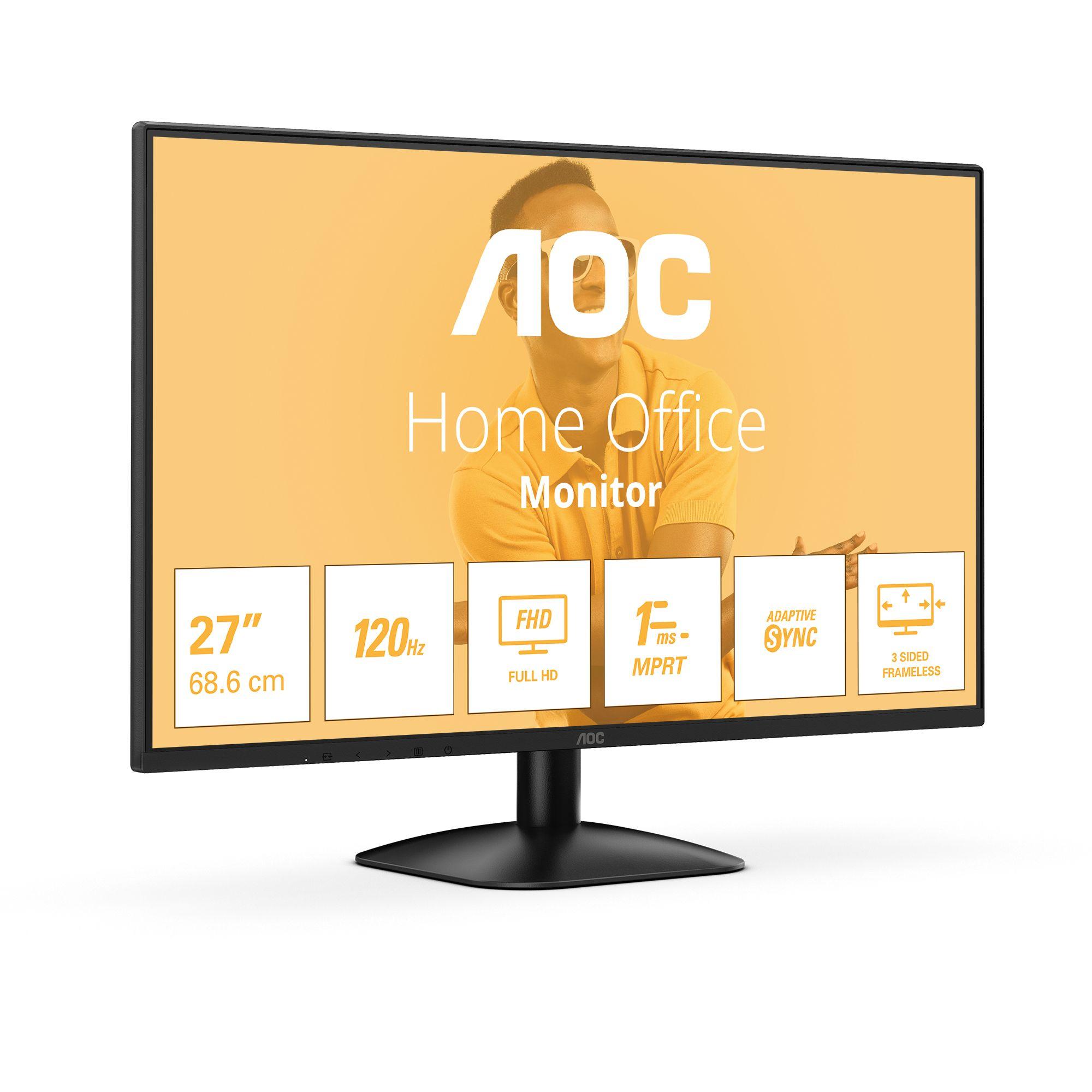 Monitor AOC 27B31H (27" - IPS - 120 Hz - Preto) — miniatura 2