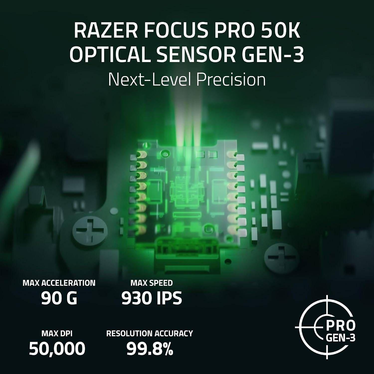 Rato RAZER Naga V3 Pro HyperSpeed MMO (Mão direita - 50000 DPI - Ótico - Preto), miniatura 6