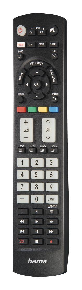 Comando para TV HAMA 00221064 (40" - Infravermelhos sem fios - Preto) — miniatura 3