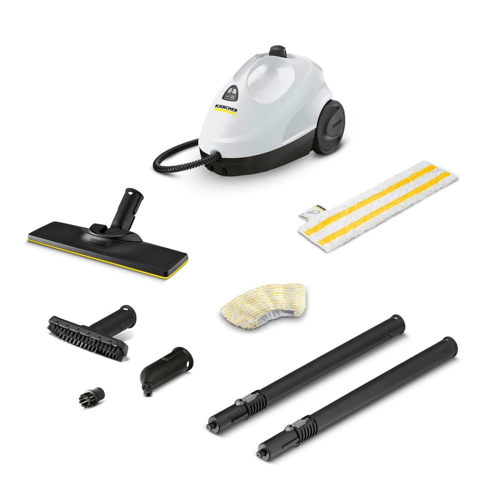 Máquina de Limpeza a Vapor KÄRCHER SC 2 EasyFix (Altura 26 cm - Preto e Branco)