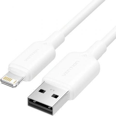 Cabo USB-A para Lightning VENTION LAMWF (1 m - Branco)