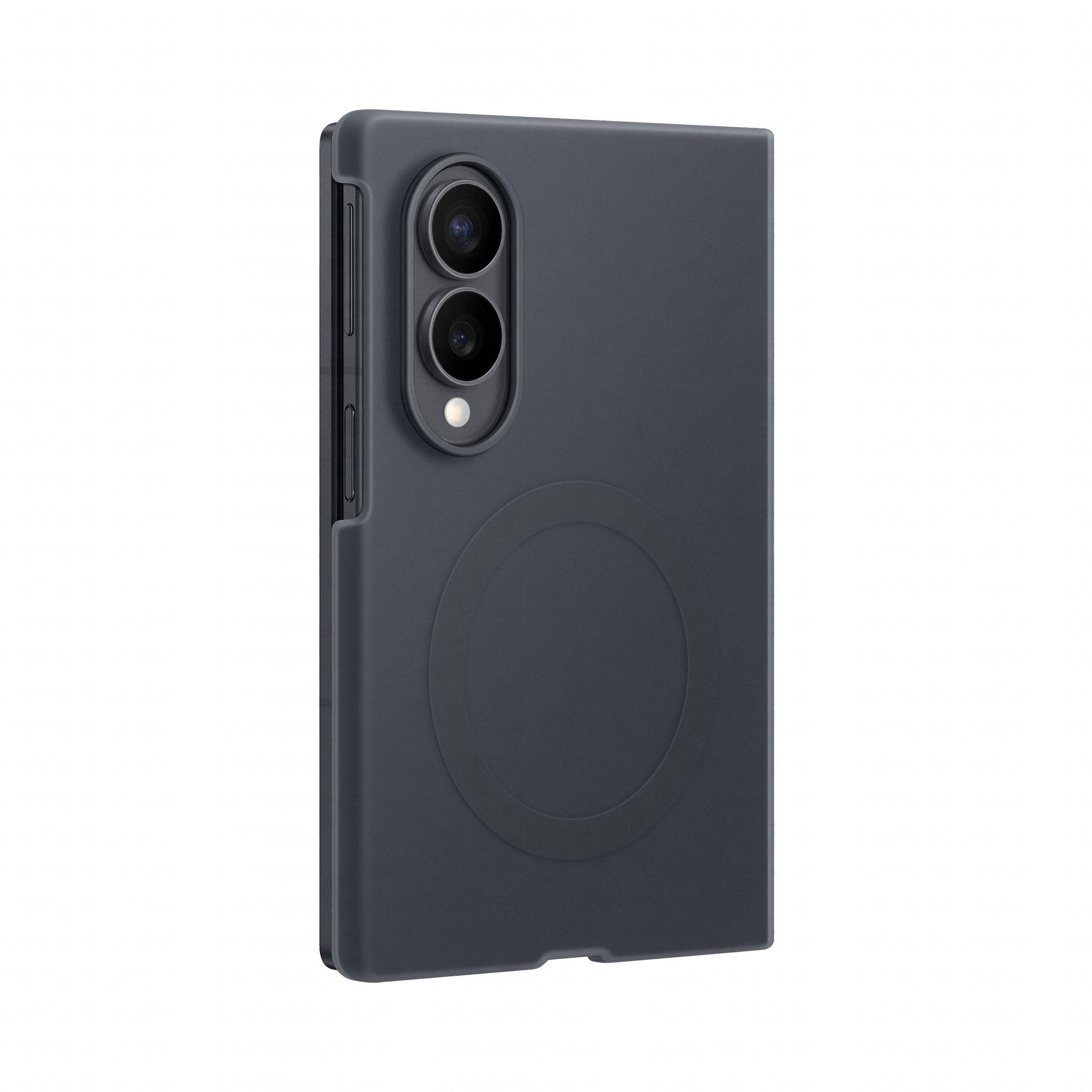 Capa SAMSUNG Silicone Magnética Galaxy Z Fold8 (Silicone - Preto), miniatura 3