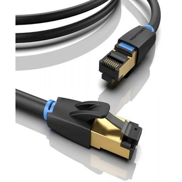 Cabo de Rede VENTION IKABD (0,5 m - Cat8 - RJ-45 - Preto), miniatura 2