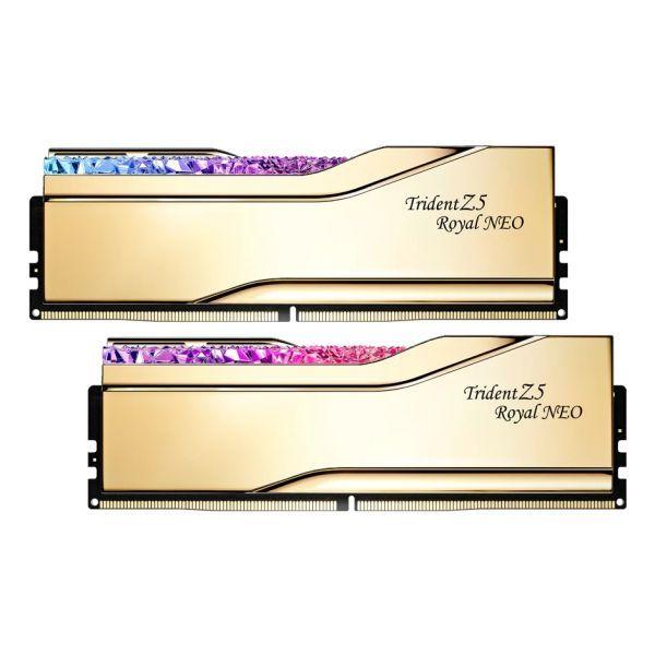 Memória RAM G.SKILL Trident Z5 Royal Neo RGB (6000 MHz - 32 GB - DIMM)