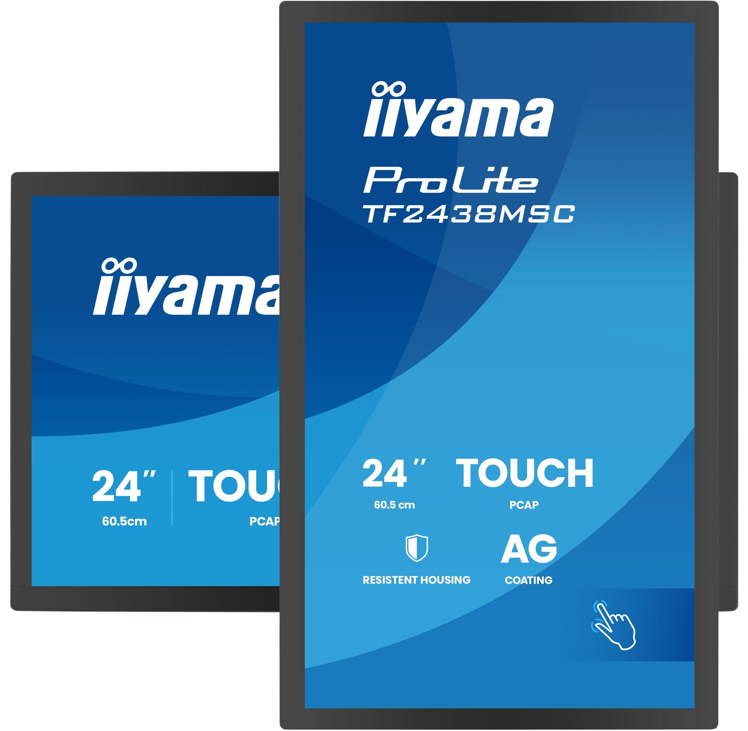 Monitor IIYAMA TF2438MSC-B2 (23,8" - IPS - 120 Hz - Preto) — miniatura 5