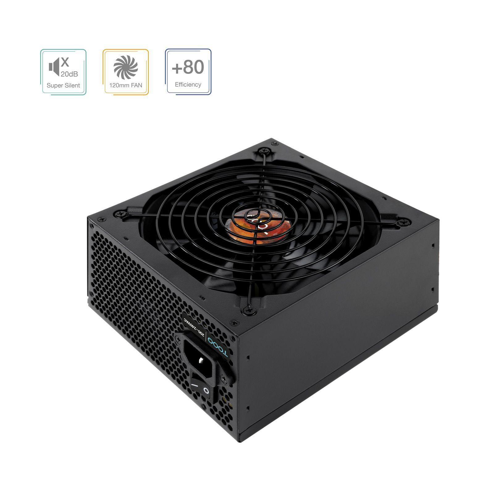 Fonte de Alimentação TOOQ TQHELIOS-750SP (ATX - 750 W - 80 PLUS Bronze - Preto) — miniatura 2