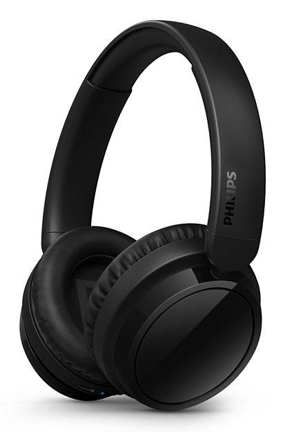 Auscultadores PHILIPS TAH5209BK/00 (Binaural - Sem fios - Supra-aural - Preto)