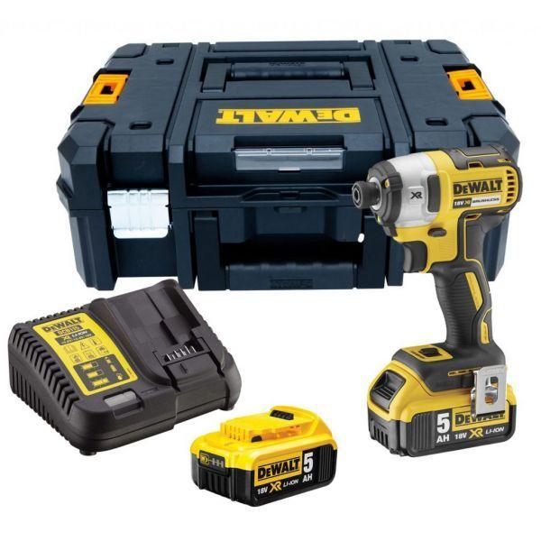 Aparafusadora de Impacto DEWALT DCF887P2-QW (Preto e Amarelo), miniatura 2