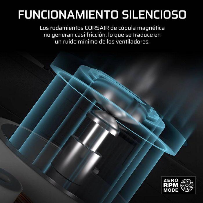 Sistema de Arrefecimento Líquido CPU All-in-One CORSAIR Nautilus RS LCD 360 (LGA 1700, LGA 1851, AM4, AM5 - 12 cm - 3 ventoinhas - Branco) — miniatura 5