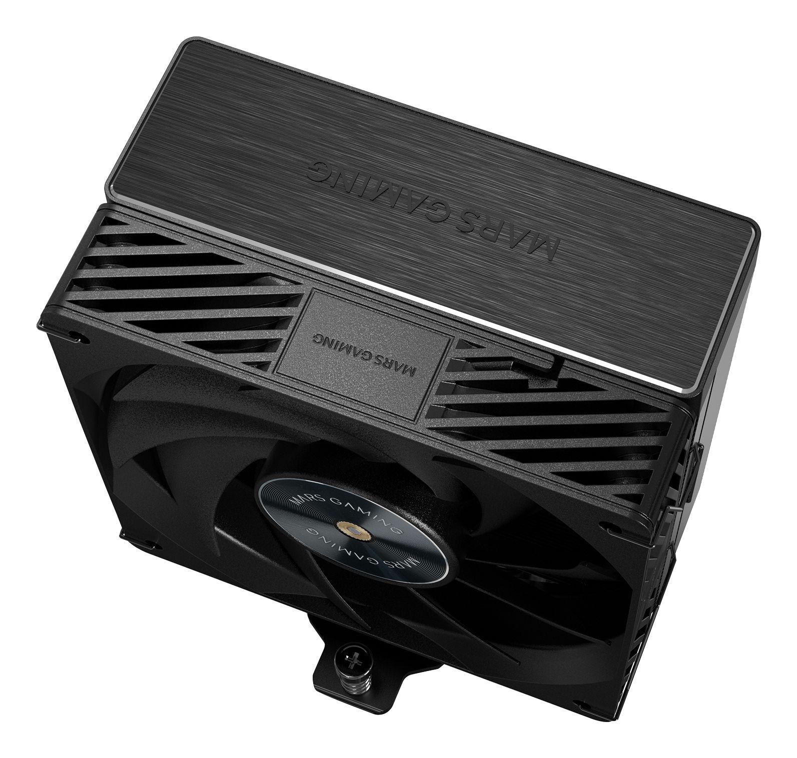 Cooler para CPU MARS GAMING MCPU-X5 (120 mm - 2000 RPM - 4-pin - Preto), miniatura 6