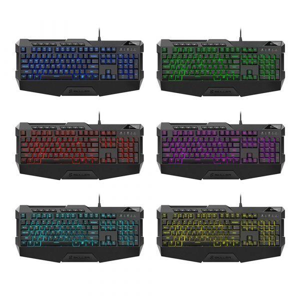 Teclado SHARKOON SKILLER SGK4 (Alemão - Interruptor de membrana - Tamanho completo - Preto), miniatura 3