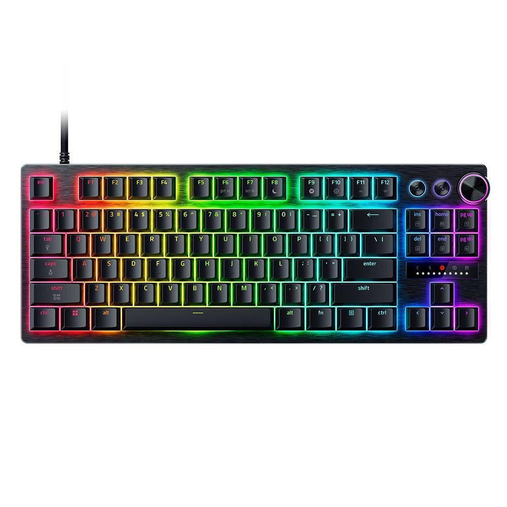 Teclado RAZER Huntsman V3 Pro Low-Profile Tenkeyless (Inglês - Mecânico - 80 - Preto) — miniatura 2