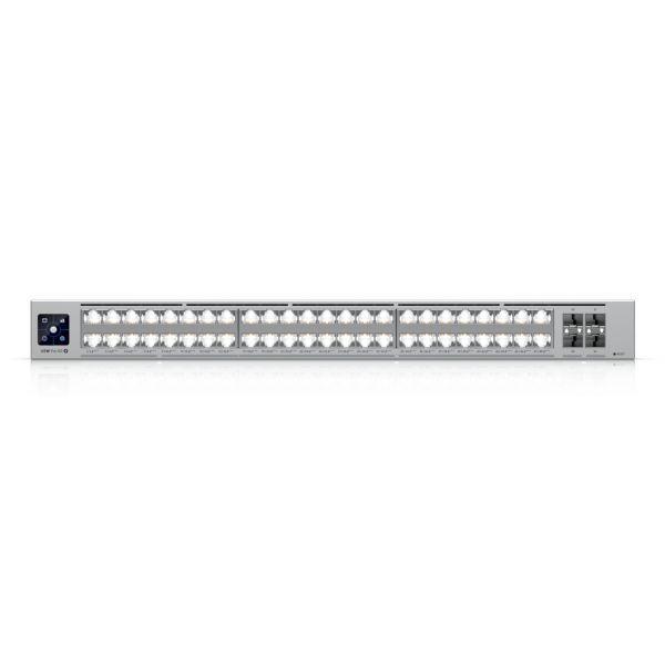 Switch Gerido UBIQUITI USW-Pro-XG-48-PoE (10G Ethernet - 8 MB - 920 Gbit/s - Cinzento) — miniatura 4