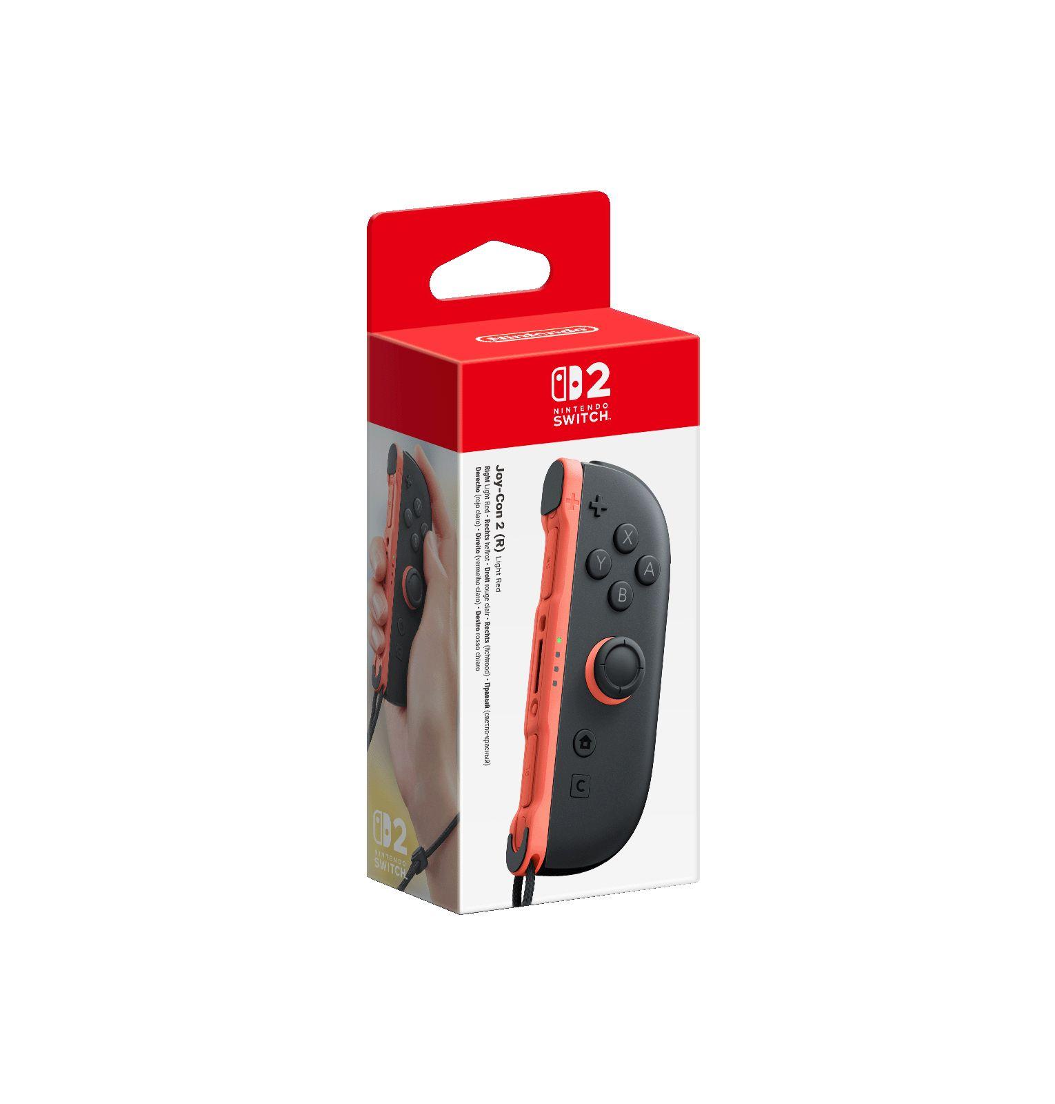 Comando NINTENDO 10015101 Switch 2 Joy-Con R (Nintendo Switch - Sem fios - Preto e Vermelho) — miniatura 5