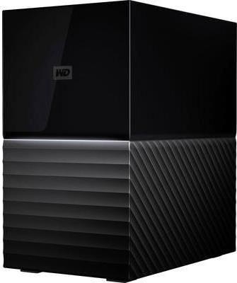 Disco Rígido Externo RAID WESTERN DIGITAL My Book Duo WDBFBE0160JBK (16 TB - 3,5 polegadas - USB 3.0 - Preto)