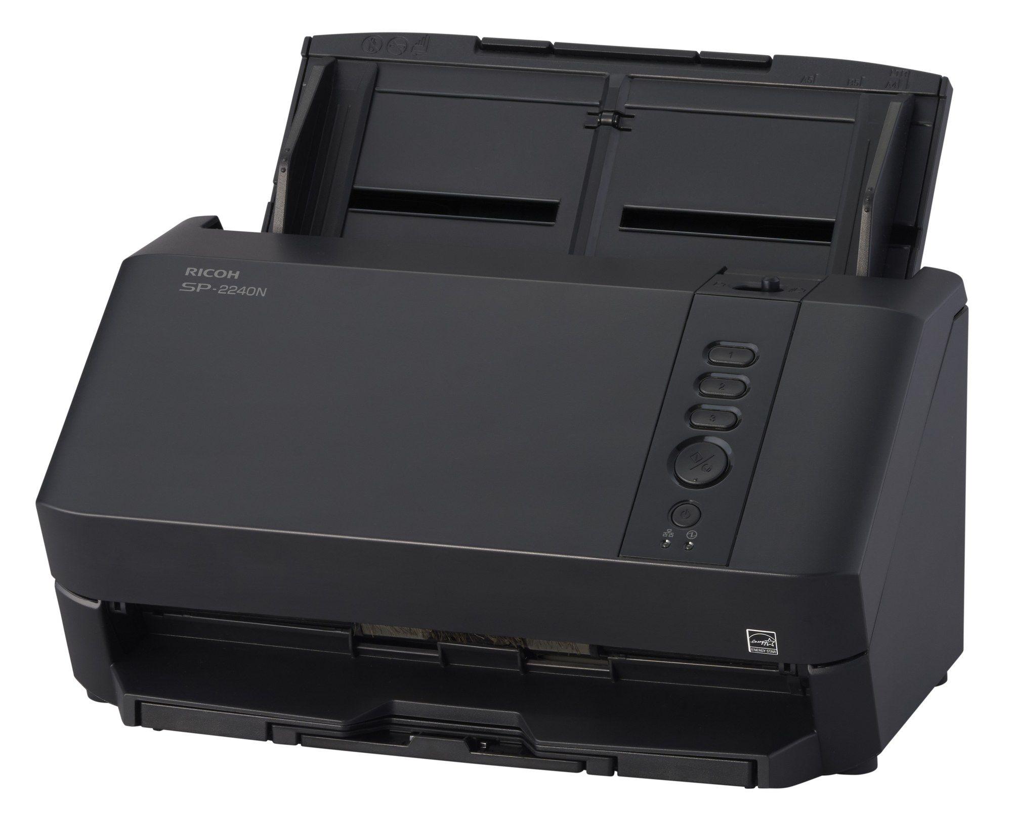 Scanner de Documentos de Rede RICOH SP-2240N (3.2 Gen 1 - USB 3.2 Gen 1 e Ethernet LAN - Preto) — miniatura 2