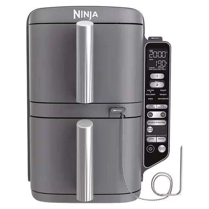 Fritadeira a Ar Quente NINJA SL451EU (2470 W - 240 °C - 40 °C - Preto), miniatura 2