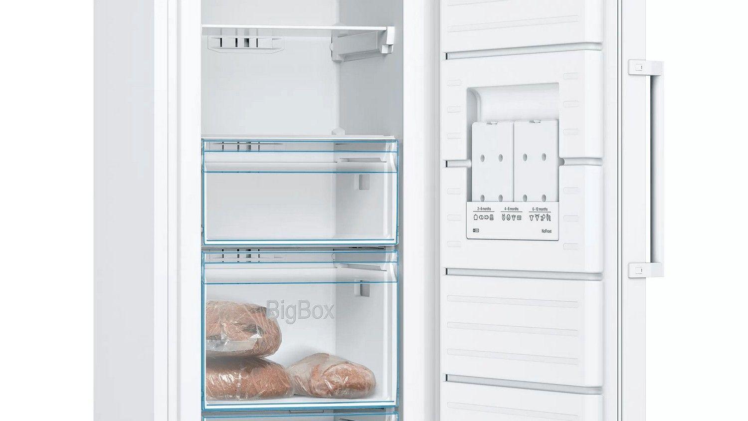 Arca Vertical Independente BOSCH Serie 4 GSN33VWEP (Altura 176 cm - 60 cm - 176 cm - Branco) — miniatura 3