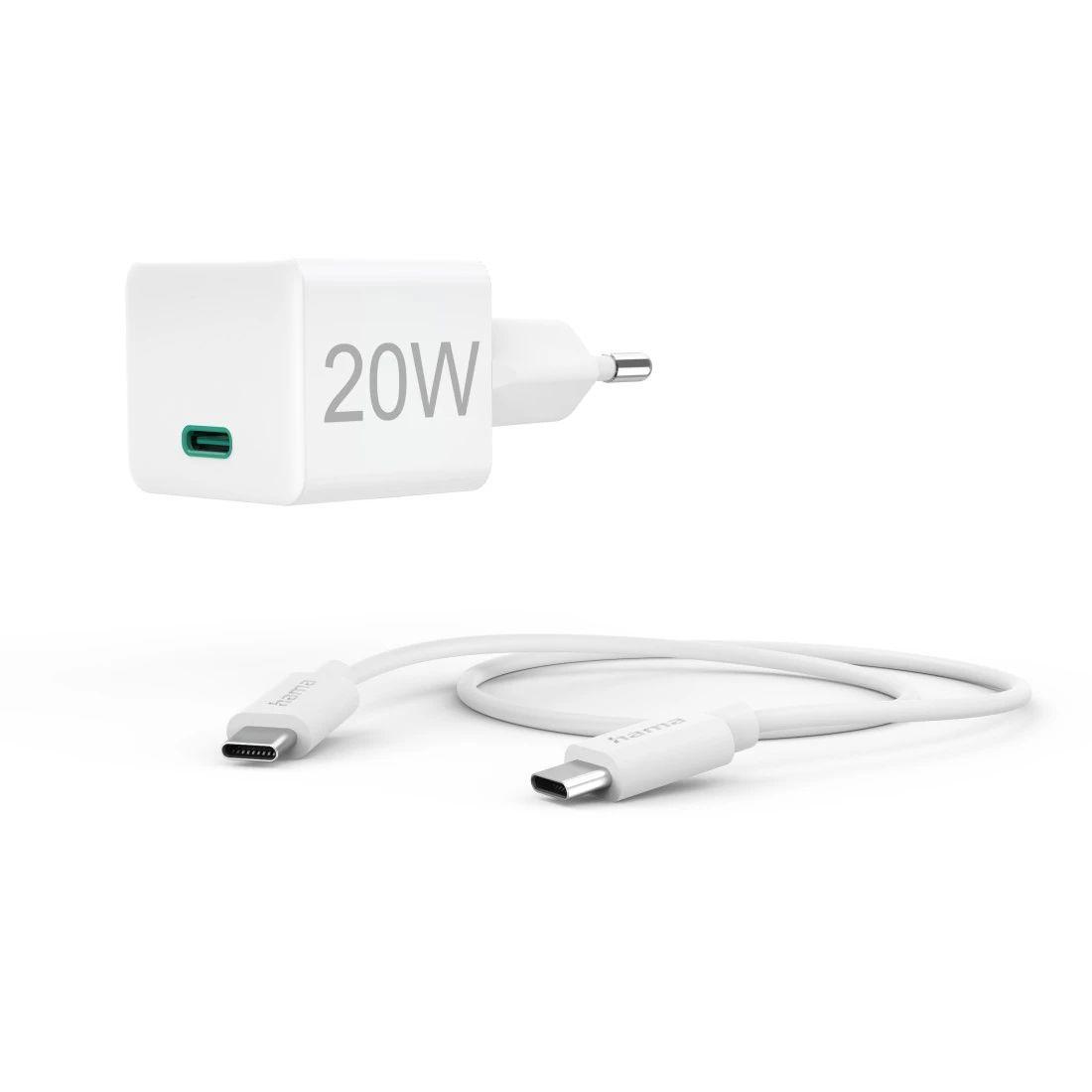 Carregador de Dispositivos Móveis HAMA 00201675 (USB-C para USB-C - Corrente alternada - Branco) — miniatura 5
