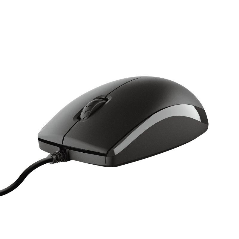 Teclado e Rato TRUST TKM-250 (Espanhol - Tamanho completo - USB - Preto), miniatura 3
