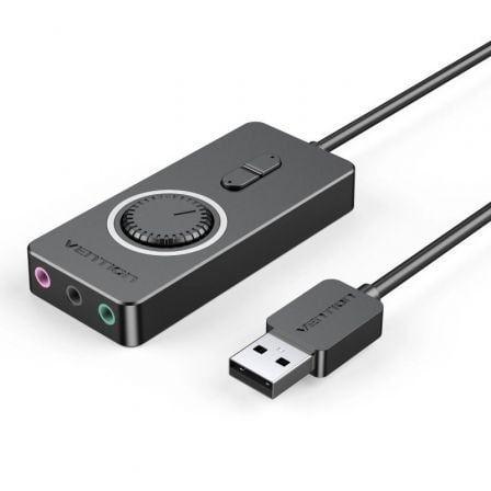 Placa de Som USB VENTION CDRBB (USB - Preto)