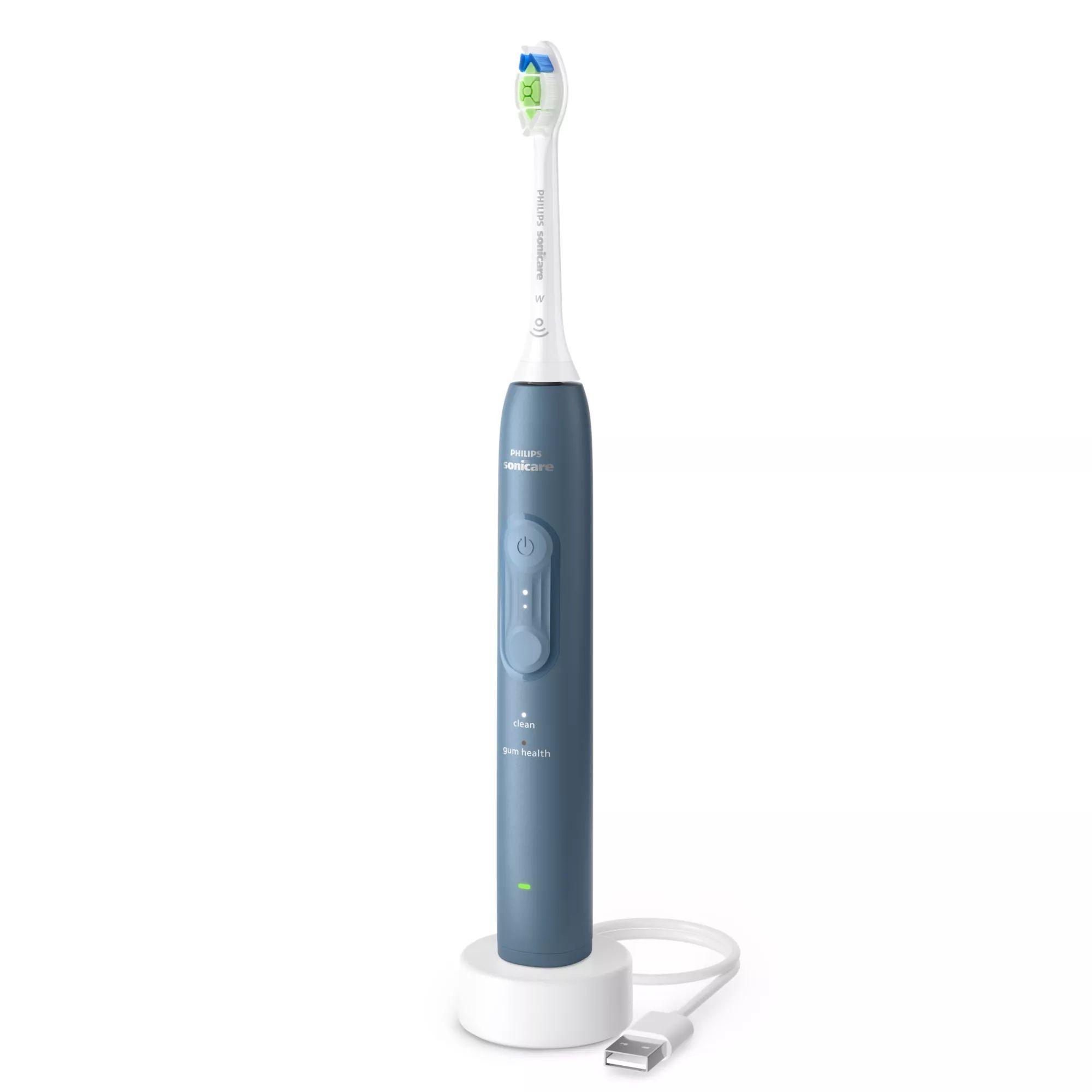 Escova de Dentes Elétrica Sónica PHILIPS Sonicare Série 4100 HX4041/48 (Azul)