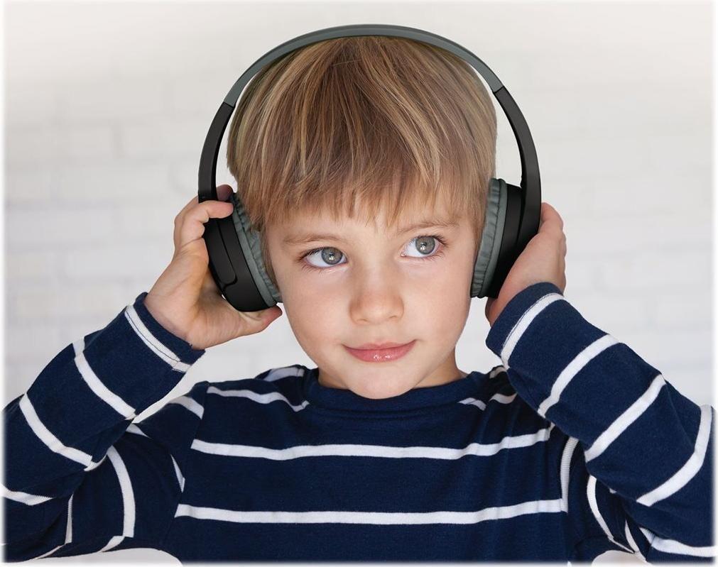 Headset Infantil BELKIN AUD010HQBK (Binaural - USB Tipo-C - Circum-aural - Preto)