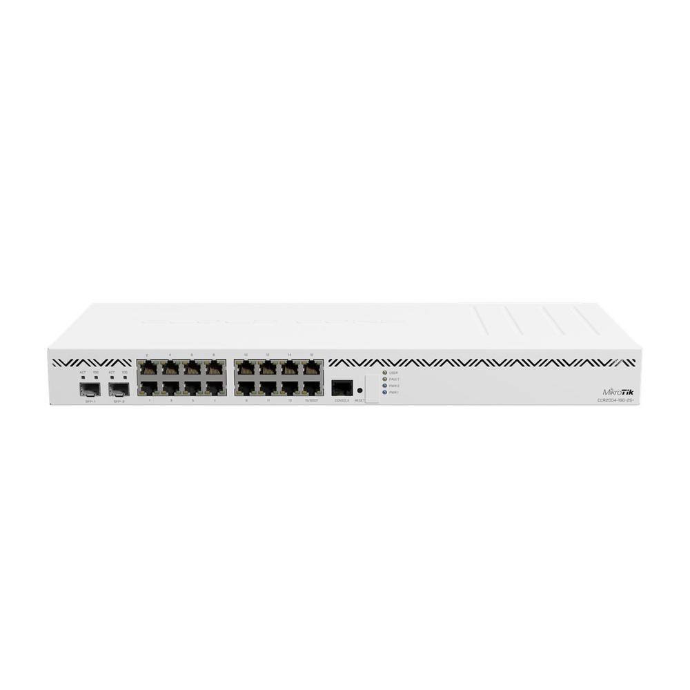 Router MIKROTIK CCR2004-16G-2S+ (Gigabit Ethernet - Branco)