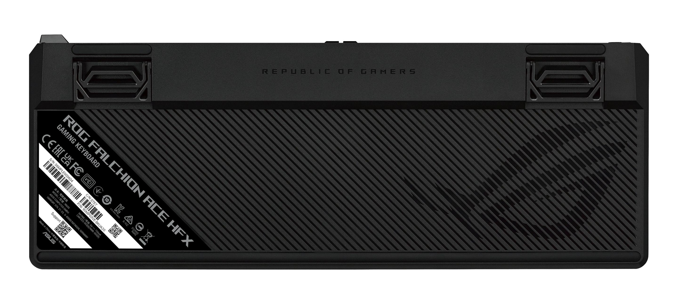 Teclado ASUS ROG Falchion Ace HFX (Alemão - Magnetic-mechanical key switch - 65% - Preto), miniatura 2