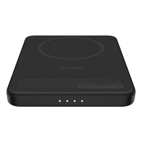 Powerbank Magnética BELKIN BoostCharge Slim Magnetic Qi2 Foldable BPD011HQBK (5000 mAh - USB Type-C - Preto), miniatura 4