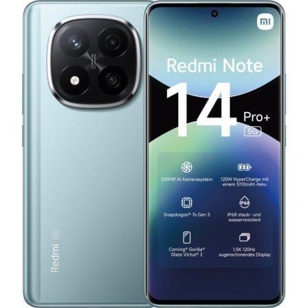 Smartphone XIAOMI Redmi Note 14 Pro+ 5G (12GB/256GB - 6,67" - Azul)