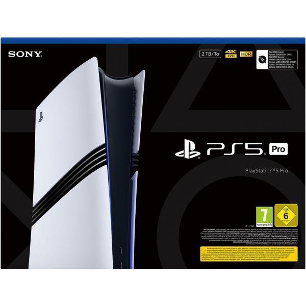 Consola SONY PlayStation 5 Pro Digital Edition (2TB - 2 TB - 8K Ultra HD - Preto e Branco) — miniatura 5