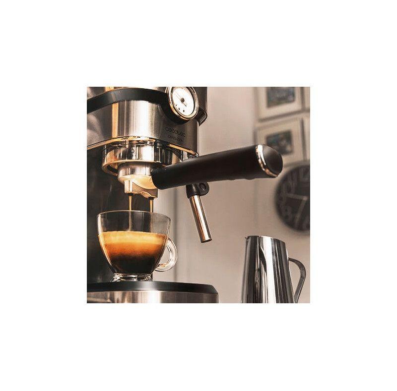 Máquina de Café Expresso CECOTEC Cafelizzia 790 Steel Pro (Café moído - 1350 W - 20 bar - Inox), miniatura 4