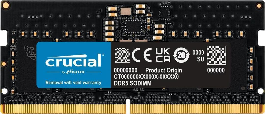 Memória RAM CRUCIAL CT8G48C40S5 (4800 MHz - 8 GB - SO-DIMM)