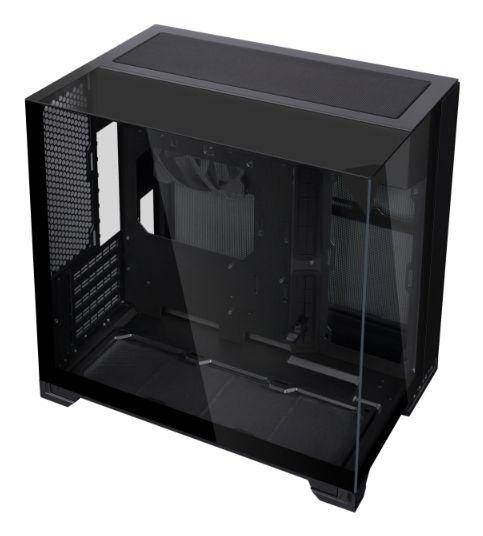 Caixa Micro-ATX LIAN LI O11 Vision-M (Micro ATX, Mini-ITX - Midi Tower - Aço, vidro temperado, alumínio - Preto)