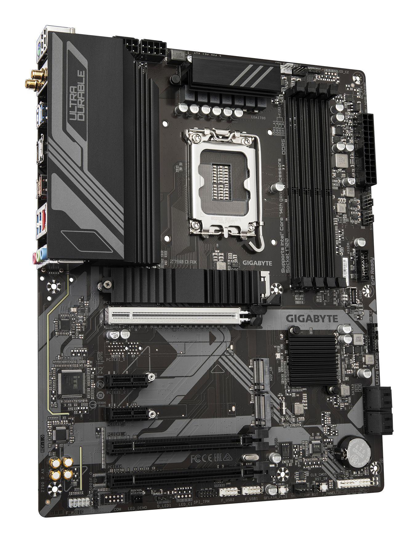 Motherboard GIGABYTE Z790 D AX (LGA 1700 - ATX - Duplo canal - Castanho), miniatura 3