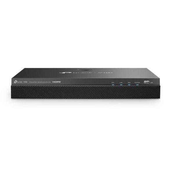 Gravador de Vídeo em Rede TP-LINK VIGI NVR2008H-8MP (Preto)