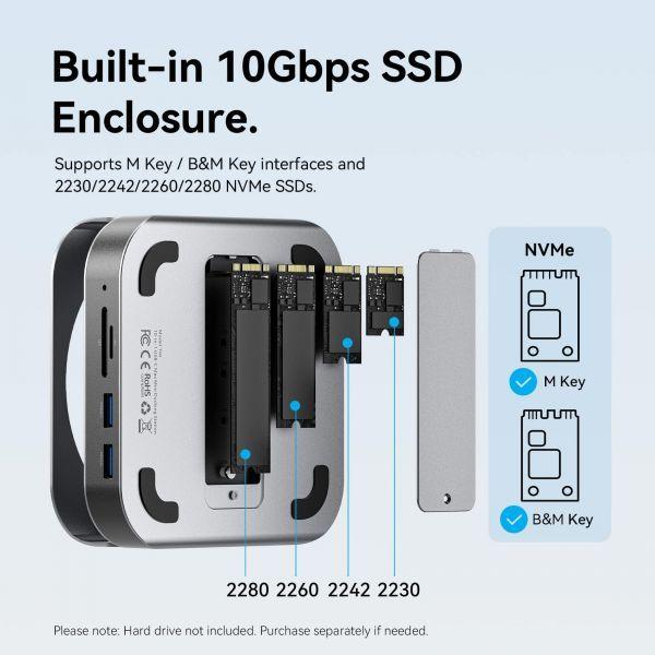 Docking Station VENTION THIHAG para Mac Mini (M.2) — miniatura 5