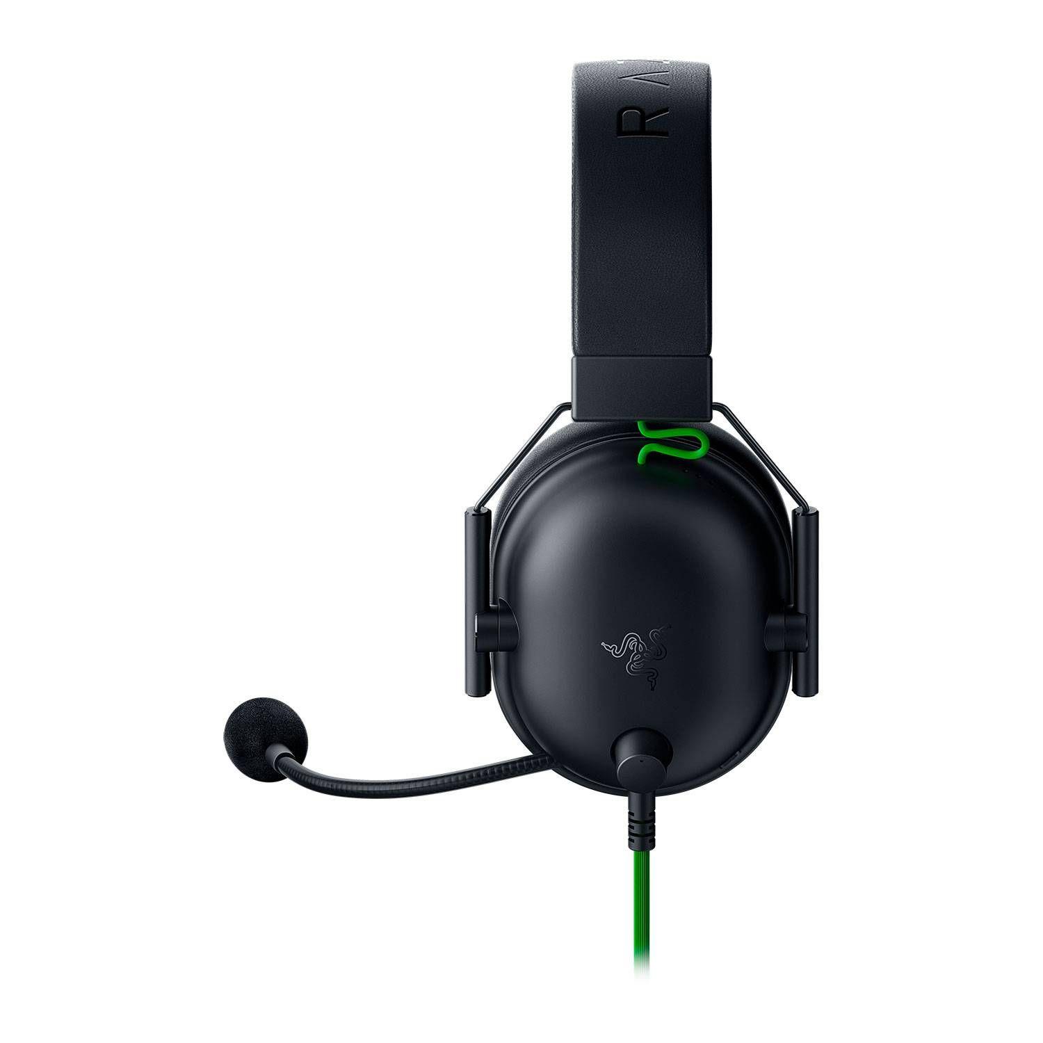 Headset Gaming RAZER BlackShark V2 X (Binaural - Com fios - Circum-aural - Preto e Verde) — miniatura 5
