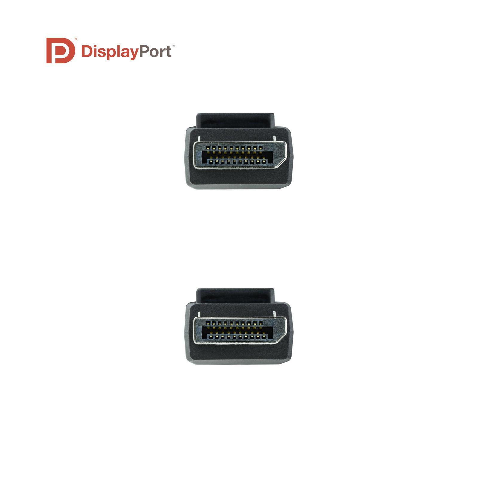 Cabo DisplayPort NANOCABLE 10.15.2502 (2 m - Preto) — miniatura 4
