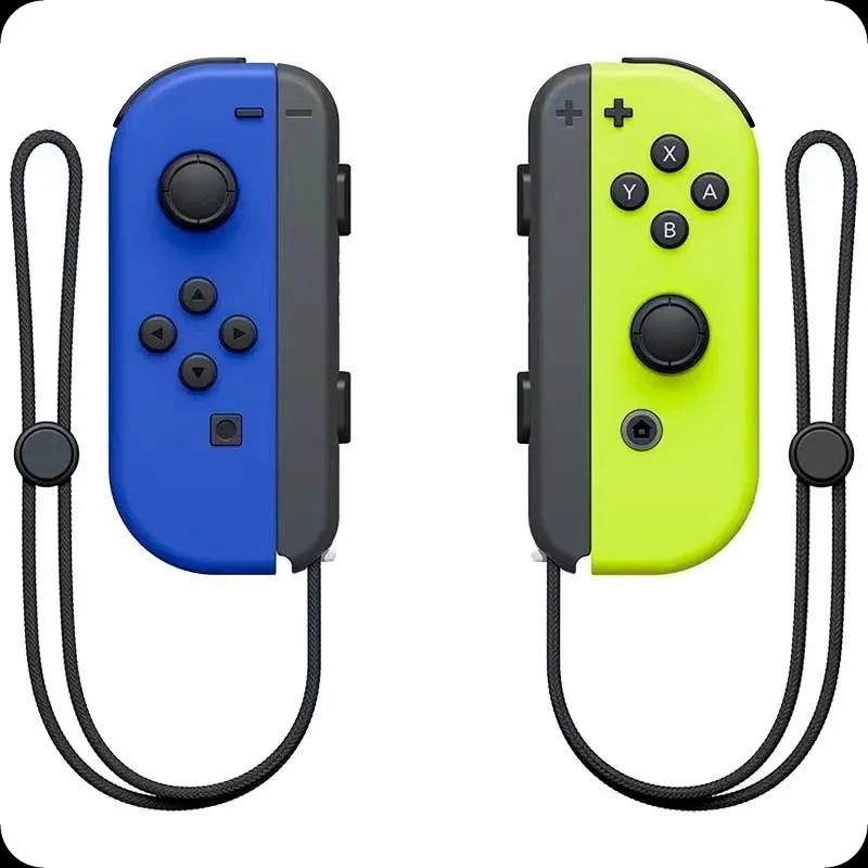 Comandos POWERGAMING J-C Set Esquerdo/Direito (Nintendo Switch - Azul/Amarelo)