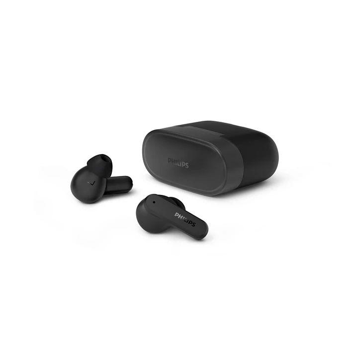 Auscultadores True Wireless PHILIPS TAT2000BK/00 (5 mW - USB Type-C - Preto)
