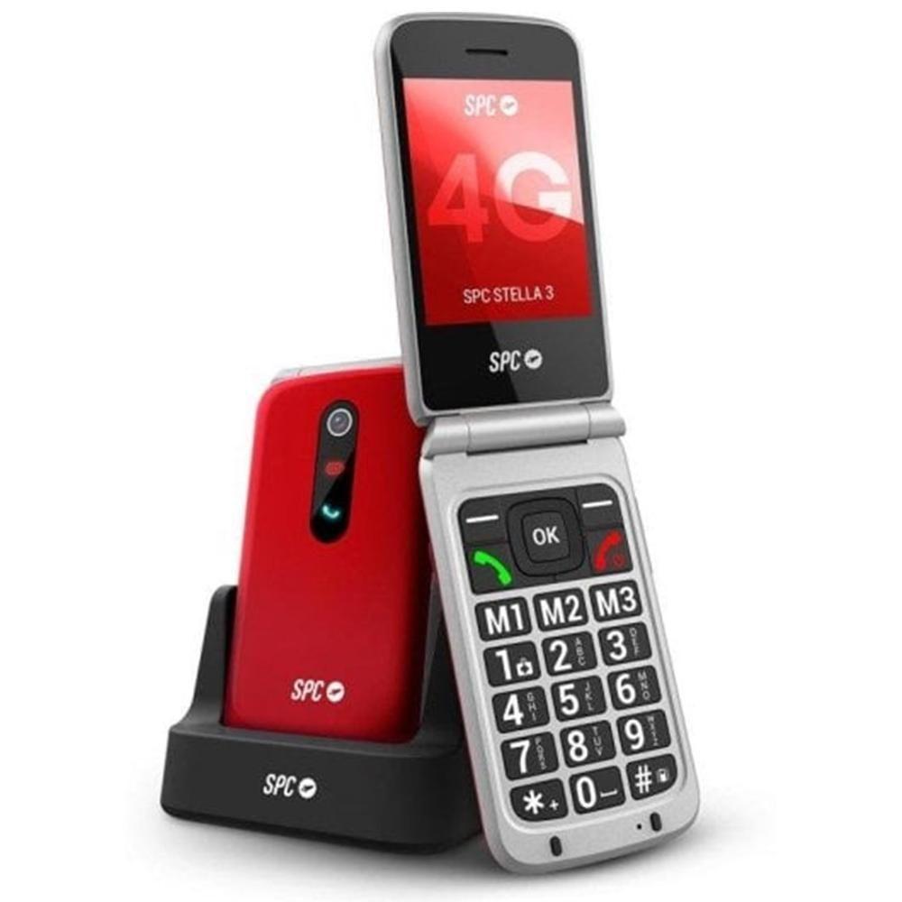 Telemóvel SPC Stella 3 2339R (2,4" - Dual SIM - Vermelho)