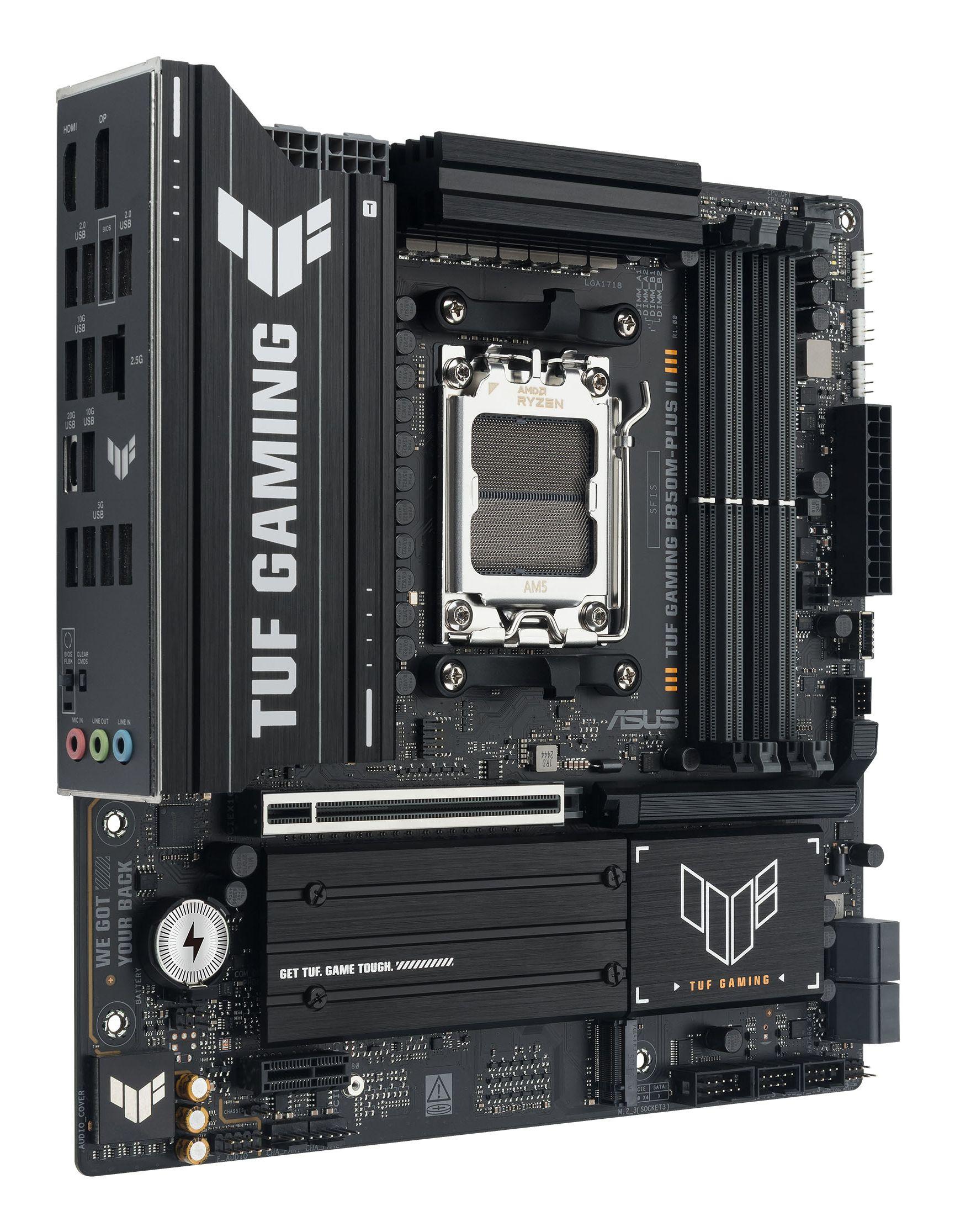 Motherboard ASUS TUF GAMING B850M-PLUS II (AM5 - micro ATX - Duplo canal), miniatura 3