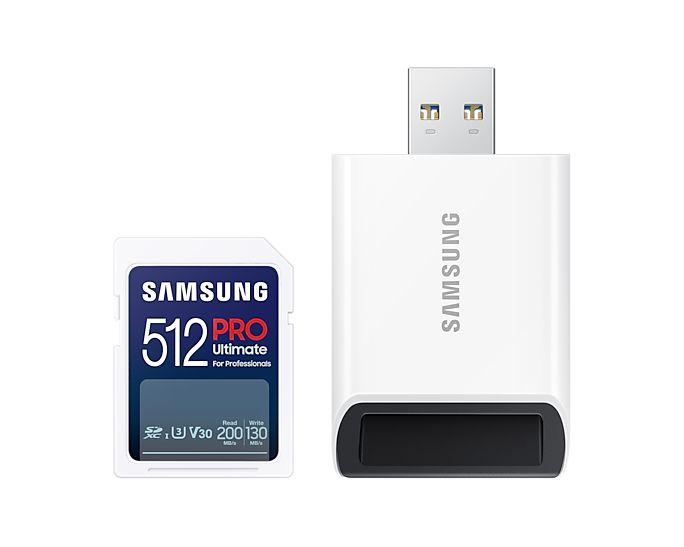 Cartão de Memória SAMSUNG PRO Ultimate MB-SY512SB/WW (512GB - 200 MB/s - Branco), miniatura 4