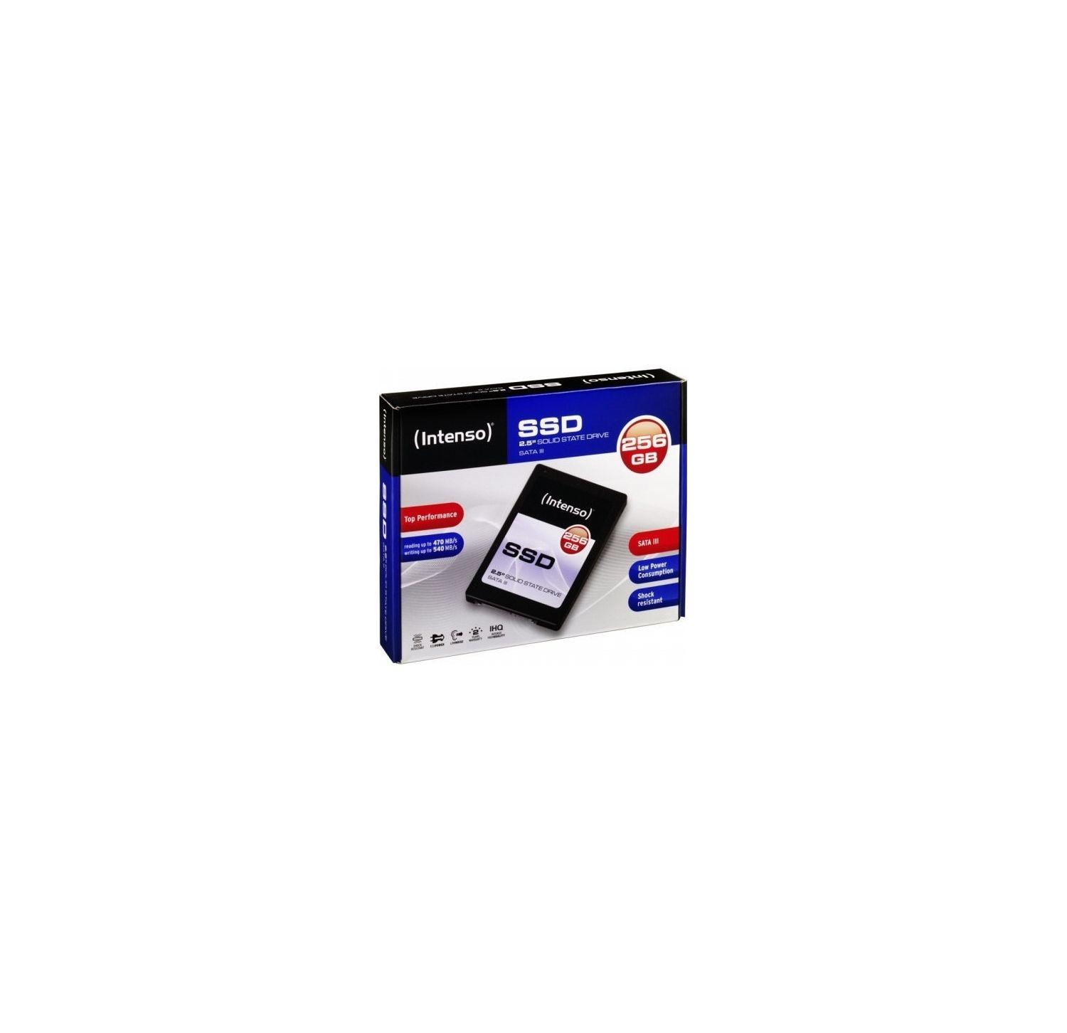 SSD INTENSO Top 3812440 (256 GB - 2.5" - Serial ATA III - Preto) — miniatura 3