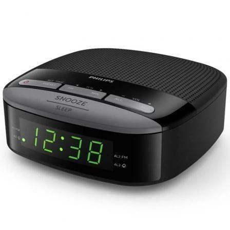 Rádio-Relógio Despertador PHILIPS TAR3305 (Preto)