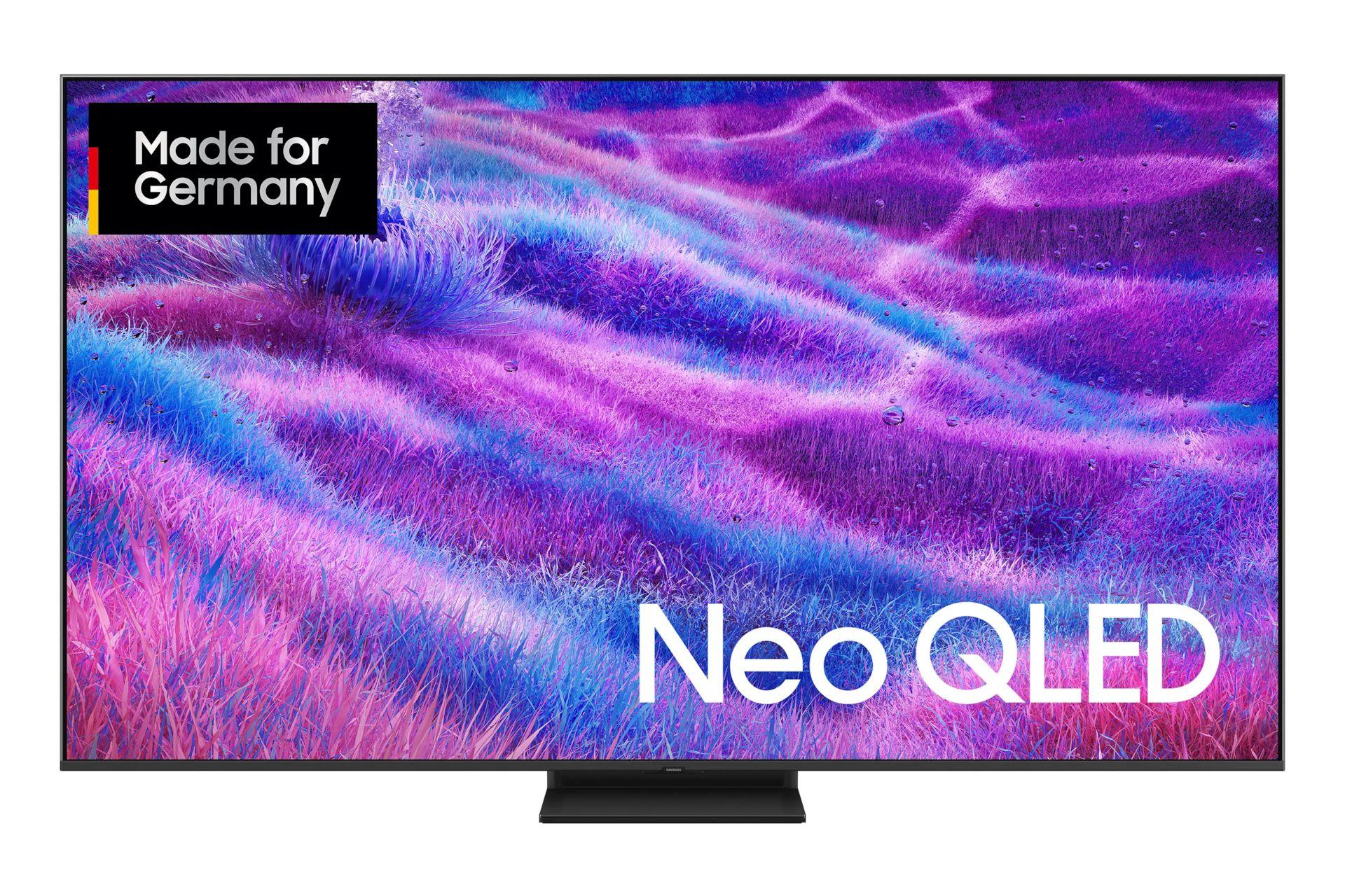 Televisão SAMSUNG TV GQ85QN80FAUXZG (85" - QLED - 4K Ultra HD - Carbono Prateado)