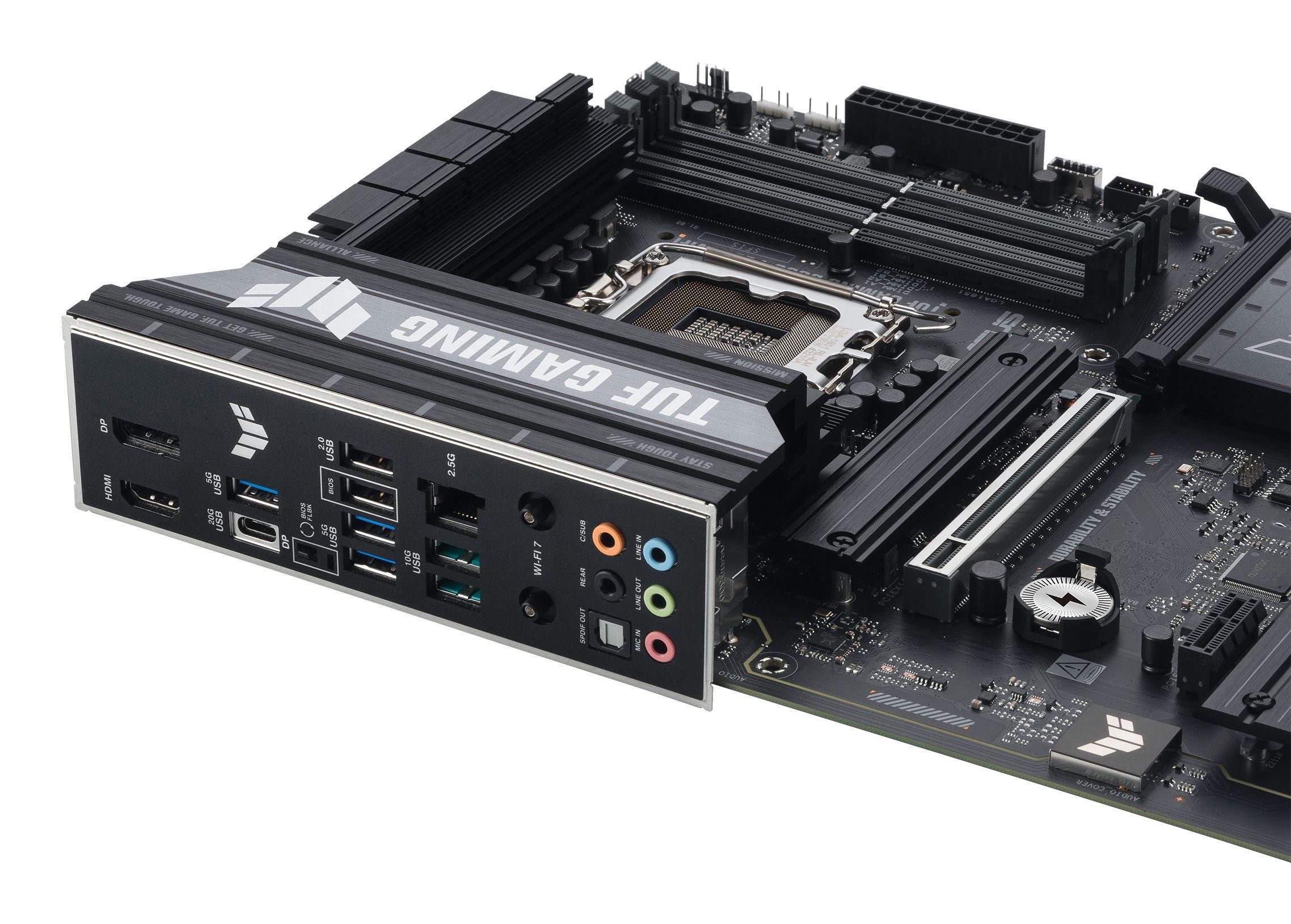 Motherboard ASUS TUF GAMING B860-PLUS WIFI (LGA 1851 (Socket V1) - Intel Core Ultra - ATX - Preto), miniatura 9